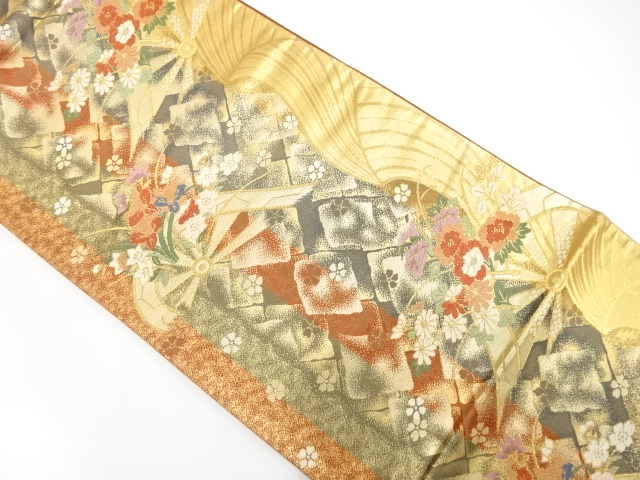 Japanese Kimono / Fukuro Obi Silk